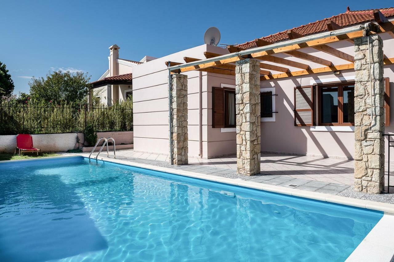 Lila Hill House Villa Stalós Dış mekan fotoğraf